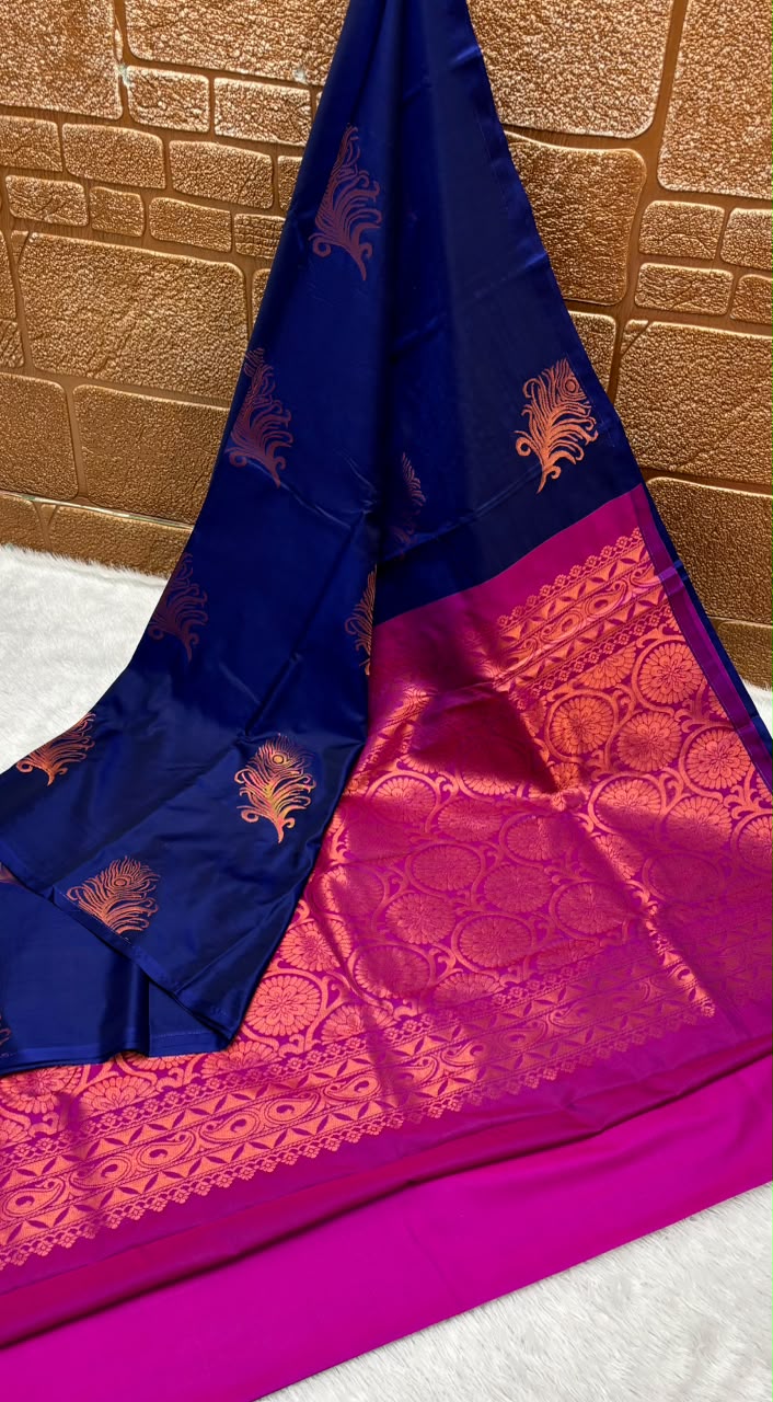 Elegant Kanchi Zari Weaving Silk Saree